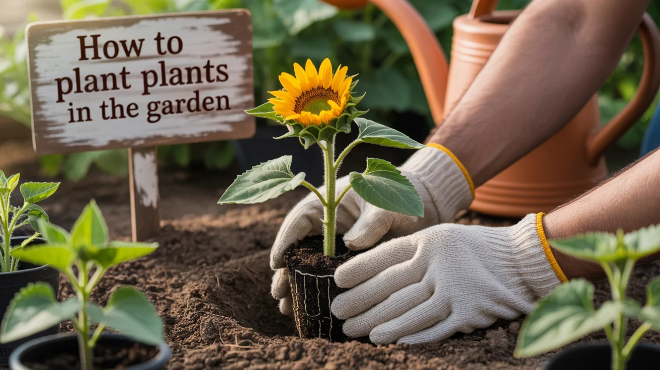 How to Plant Plants in the Garden