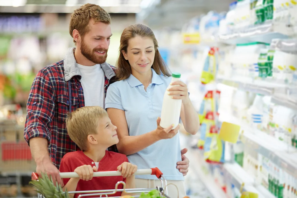 family buying Nature Made