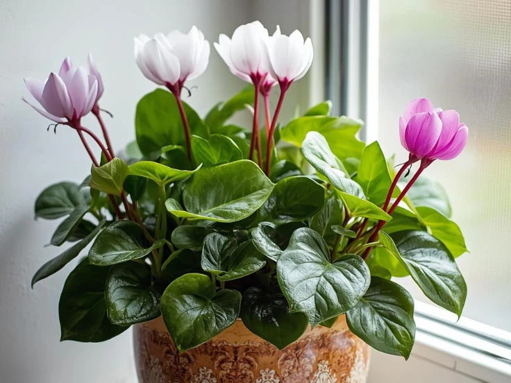 care for cyclamen plant indoors