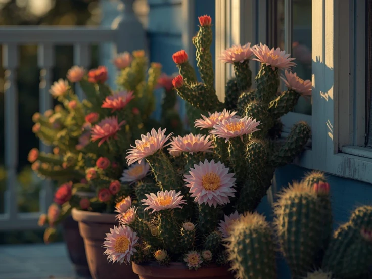 flowering cactus plants pictures