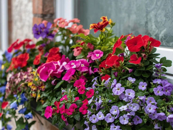 flowers to plant in window boxes