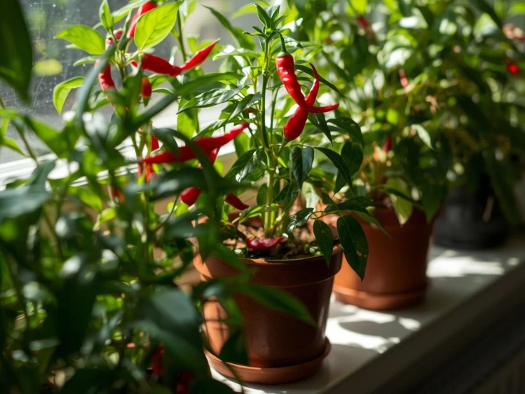growing chilli plants indoors