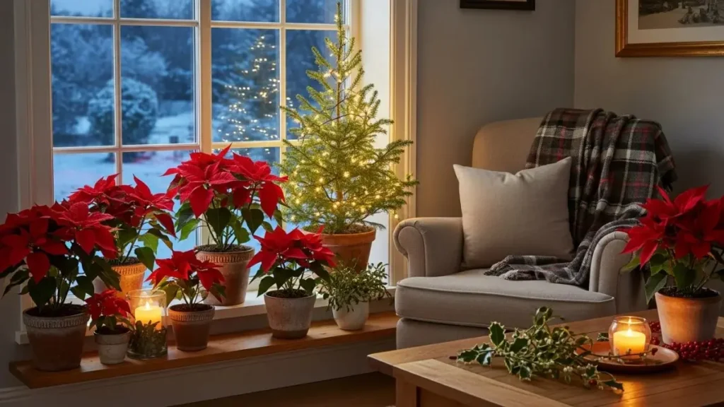 Christmas Plant Decor Ideas: Indoor Holiday Houseplants