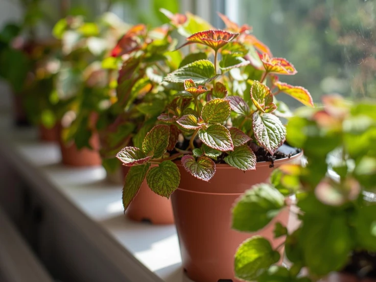 growing coleus plants indoors