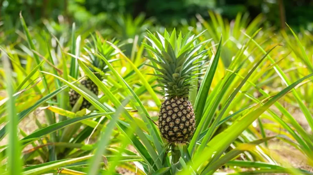 do pineapples grow on trees