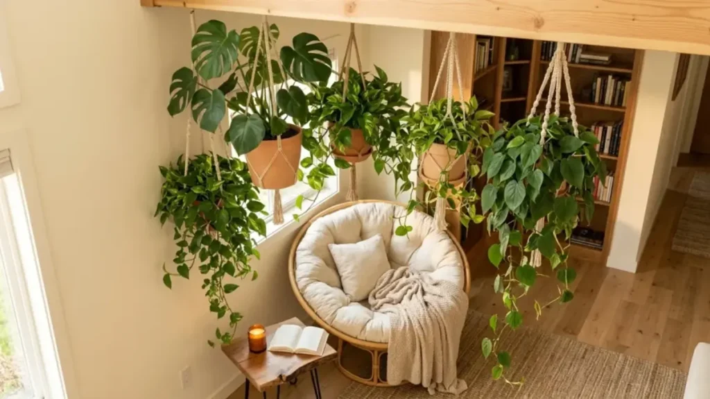 hanging plants indoor