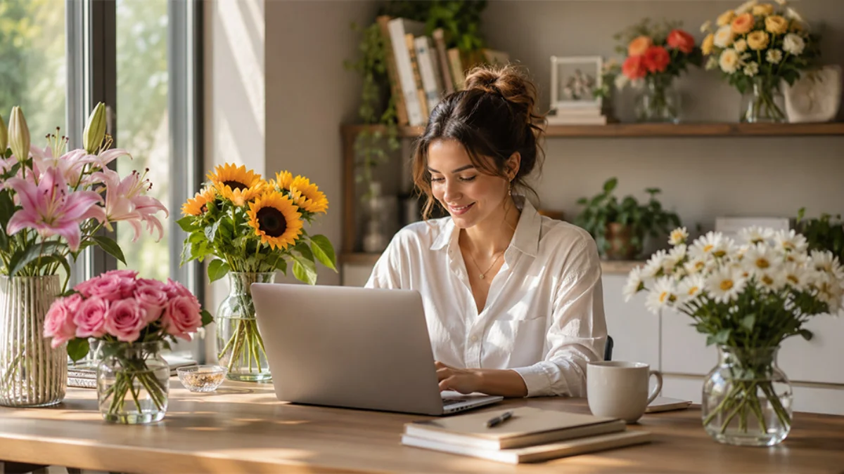 Peeacelily | Flowers and Concentration: How Desk Flowers Boost Focus and Attention Flowers and Concentration: How Desk Flowers Boost Focus and Attention