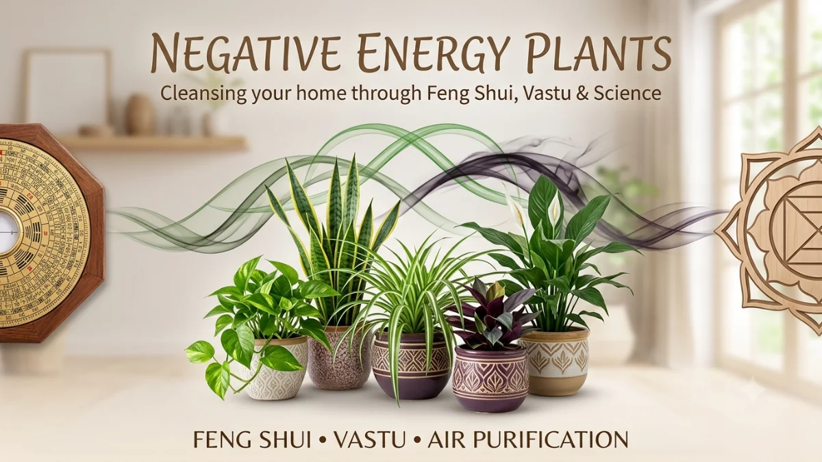 Negative Energy Plants: Feng Shui, Vastu and Science Secrets