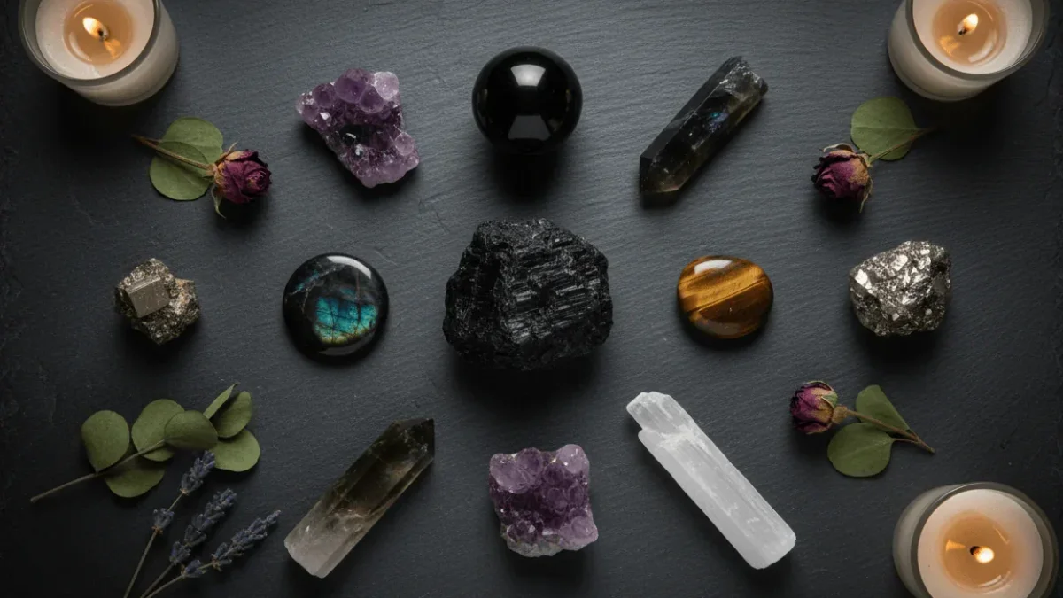 Peeacelily | Protection Crystals: The Complete Guide to Grounding Stones and Home Energy Protection Crystals: The Complete Guide to Grounding Stones and Home Energy